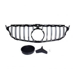 Grill Mercedes Benz W205 GT - R Look Gloss Black 15-19