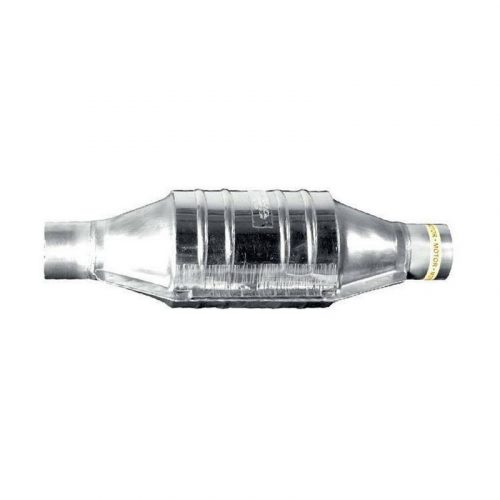 Stainless Steel Universal Catalyst with Metal Insert , FI 50, 0.7-1.9L, EURO 2, 100 CPSI