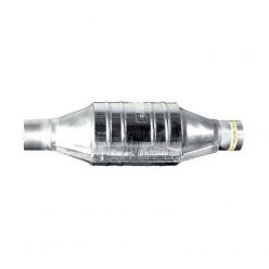   Stainless Steel Universal Catalyst with Metal Insert , FI 55, 0.7-1.9L, EURO 2, 100 CPSI