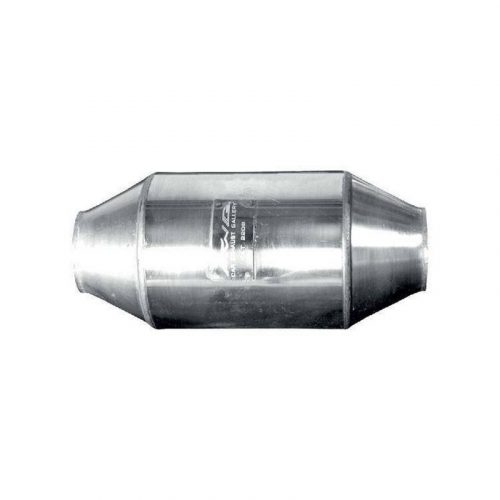 Stainless Steel Universal Catalyst with Ceramic Insert , FI 60, 2.0-3.0L, EURO 2, 100 CPSI