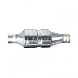   Stainless Steel Universal Catalyst with Ceramic Insert , FI 55, 0.7-2.0L, EURO 2, 100 CPSI