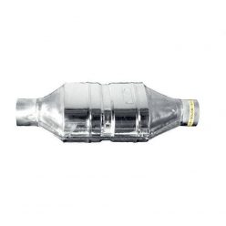   Stainless Steel Universal Catalyst with Ceramic Insert , FI 45, 1.2.-2.5L, EURO 2, 100 CPSI