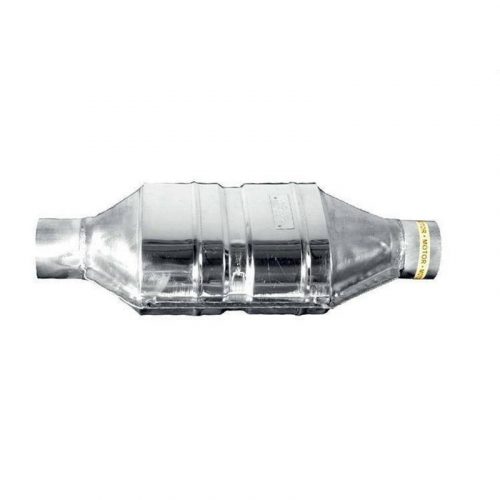 Stainless Steel Universal Catalyst with Ceramic Insert , FI 45, 1.2.-2.5L, EURO 2, 100 CPSI