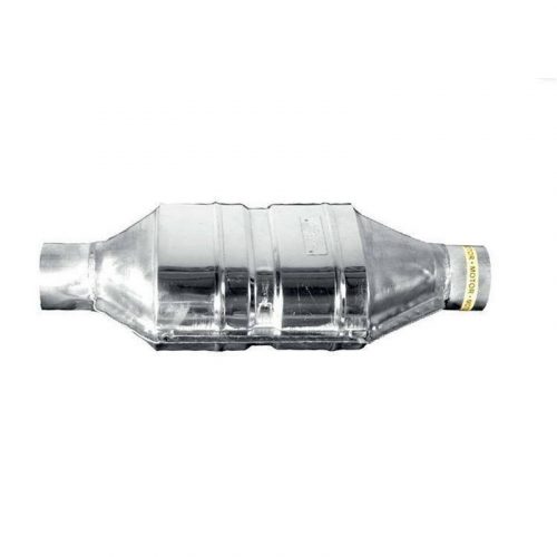 Stainless Steel Universal Catalyst with Ceramic Insert , FI 50, 2.0-5.0L, EURO 2, 100 CPSI