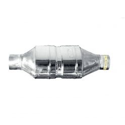   Stainless Steel Universal Catalyst with Ceramic Insert , FI 60, 2.0-5.0L, EURO 2, 100 CPSI