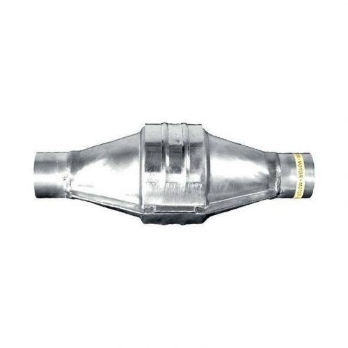 Stainless Steel Universal Catalyst with Ceramic Insert , FI 50, 0.7-1.9L, EURO 3, 100 CPSI