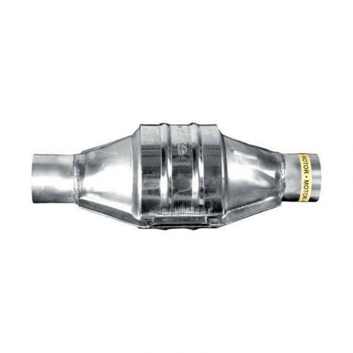 Stainless Steel Universal Catalyst with Ceramic Insert , FI 45, 0.7-1.2L, EURO 4, 200 CPSI