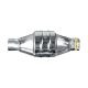 Stainless Steel Universal Catalyst with Ceramic Insert , FI 45, 0.7-1.2L, EURO 4, 400 CPSI