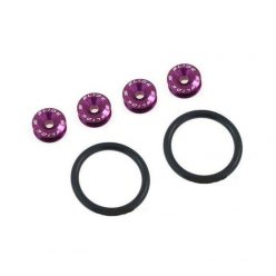 Bumper Trunk Fasteners Quick Release SLIDE - Purple