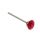 Epman Stainless Steel Bonnet / Spoiler Pin Push Clip Mini - Red (1 PC)