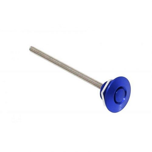 Epman Stainless Steel Bonnet / Spoiler Pin Push Clip Mini - Blue (1 PC)