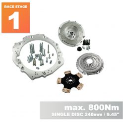   PMC Toyota JZ 1JZ 2JZ > BMW E60 530D 6 Speed Complete Set - 240mm - Race Stage1 / 800Nm