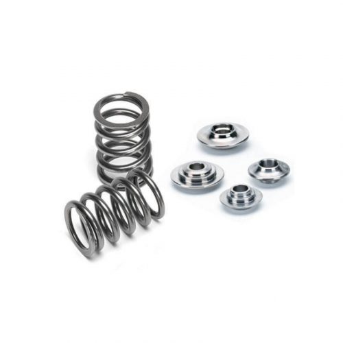 Supertech Toyota 1.6L (4AGE) Single Valve Spring and Titanium Retainer Kit  - SPRK-A2095-ST (Silver Top)