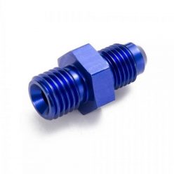   Male To Male Union AN4 To M12x1.5 Adapter Fitting Straight - Aluminium