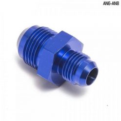   Male To Male Union AN6 To AN6 Adapter Fitting Straight - Aluminium