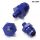 Male To Male Union AN8 To 1/8" NPT Adapter Fitting Straight - Aluminium