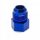 AN10 male - 1/8" NPT female reducer fitting - Aluminium