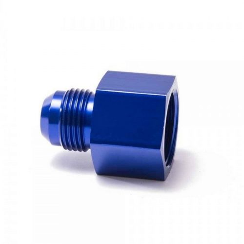 AN10 male - AN12 female reducer fitting - Aluminium