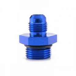 AN6 male - AN10 male reducer fitting with O-ring - Aluminium