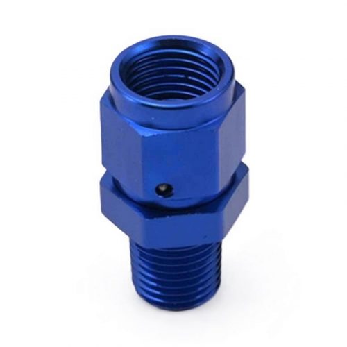 AN6 Female 1/4" NPT male adapter - Aluminium