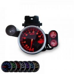 EPMAN Car Meter 80mm RPM Gauge Auto Tachometer 7 Color LED