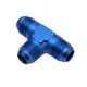 AN12 Aluminum Flare Tee Fitting - Aluminium