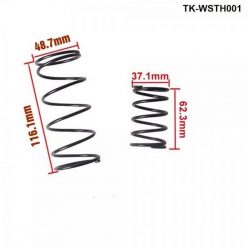 TS 50mm 60mm Wastegate Dual Spring, 13-15 PSi / 1,0 Bar