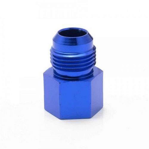 AN10 male - 1/2" NPT female reducer fitting - Aluminium