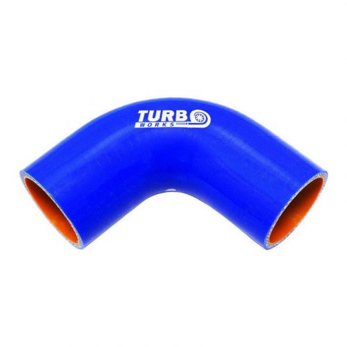 Silicone Hose 90 Degree Elbow TurboWorks PRO 10mm, Blue