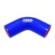 Silicone Hose 67 Degree Elbow TurboWorks PRO 15mm, Blue