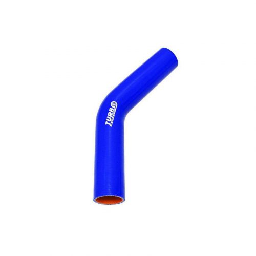 Silicone Hose 45 Degree Elbow XL TurboWorks PRO 15mm, Blue