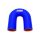 Silicone Hose 180 Degree Elbow TurboWorks PRO 25mm, Blue