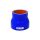 Silicone Hose Straight Reducer TurboWorks PRO 45-70mm, Blue