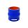 Silicone Hose Anti-Vibration Connector TurboWorks PRO 45mm, Blue