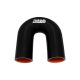 Silicone Hose 180 Degree Elbow TurboWorks PRO 25mm, Black