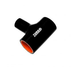 Silicone Hose T-Piece ID=9mm  TurboWorks PRO 38mm, Black