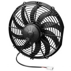   SPAL 10 Inch (30cm) High Performance Cooling Fan, Curved Blades, Sucks Air - VA10-AP70/LL-61A - 2250 m3/h