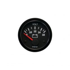 VDO Gauge  52mm - Volt meter 12V (8-16V)