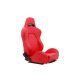 Monza DRAGO PVC Racing Seat (Red)