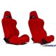 Monza DRAGO Racing Seat (Red Velvet)