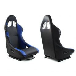 Monza RACE PLUS PVC Racing Seat (Blue)