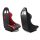 Monza RACE PLUS PVC Racing Seat (Red)