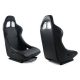 Monza RACE PLUS PVC Racing Seat (Black)