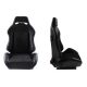 Monza R - LOOK PVC Racing Seat (Black)