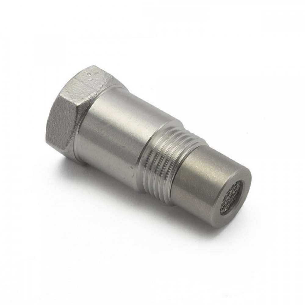 Straight O2 sensor spacer adapter