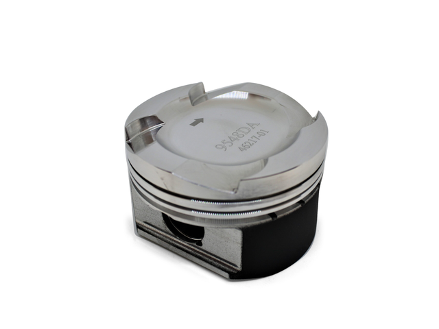 Wössner piston on a white background